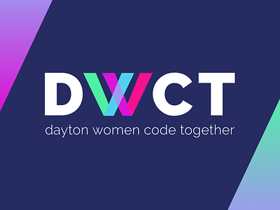 Logo for Dayton Women Code Together branding design logo sketch
