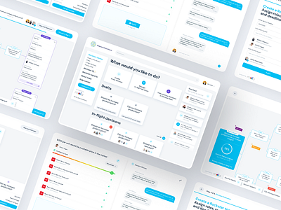 MAIA. Decision making system app clean dashboard design desktop experience interface list management product simple ui upload user ux web