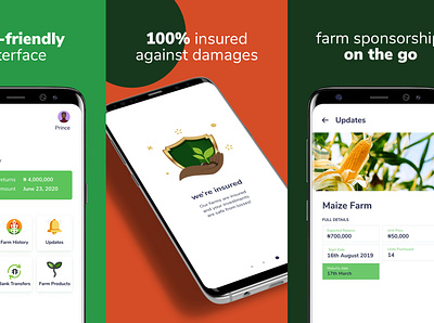 Letsfarm graphic design ui ux