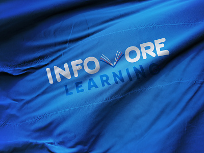 Infovore Learning branding design graphic design logo