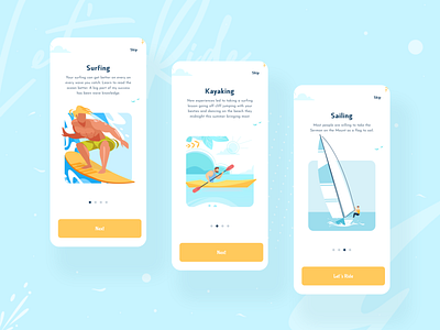 Sports Mobile App Onboarding