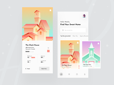 Apartment Finder App Design by Unary team on Dribbble