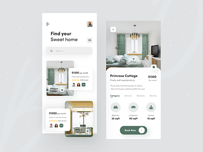 Real Estate : Rental App Concept 🏘️