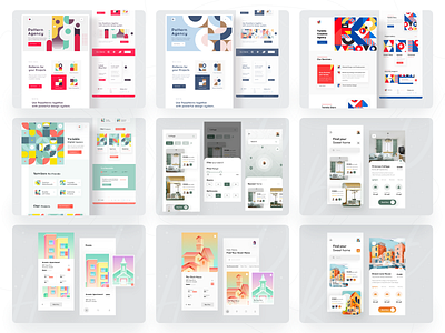 Top Nine Clean Web and App Design of 2020 ⚡ 2020 trend agency app app design application best design creative dribbble best shot landing page concept minimal mobile app mobile ui rental ui ux design ui ux uiux designer web design webdesign website concept website design