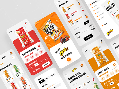 American Snacks! by Carina P on Dribbble