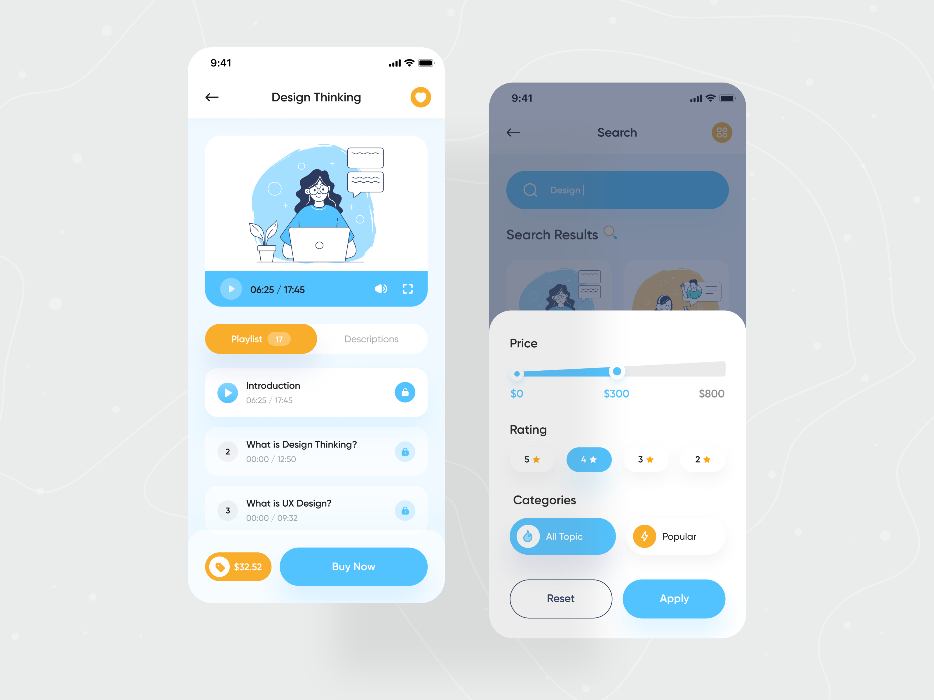 Dribbble Education Online Course Mobile App Ui Ux Exploration Png