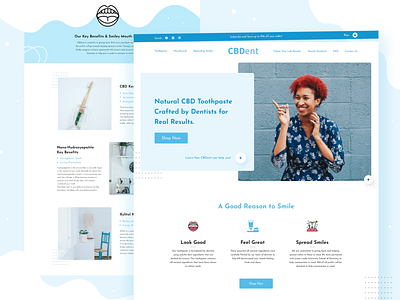 Toothpaste Product Homepage