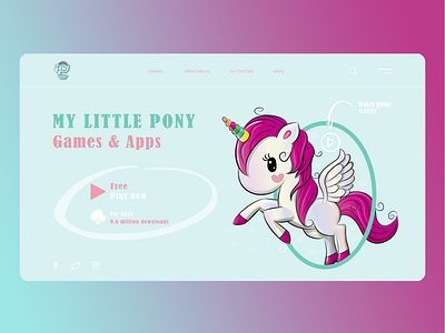 Concept - Game "My little pony"