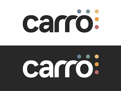 Carro Logo Design design icon logo minimal retro typography