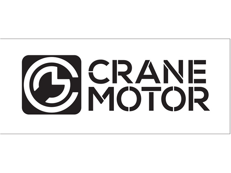 CRANE MOTOR after effects animation black company crane design logo giv logotype motion graphics motor shape