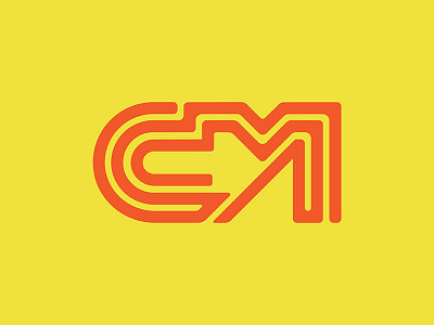CM arrow logo thick lines