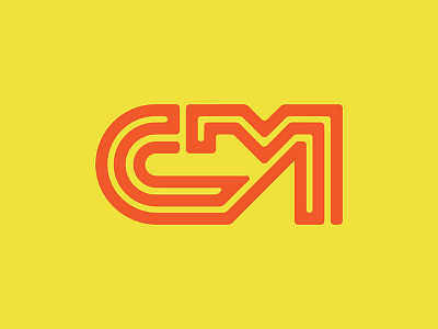 CM arrow logo thick lines