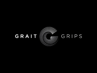 GRAIT Grips Logo g golf grip identity logo