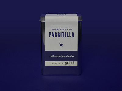 Velo Coffee Sample Tin Packaging - Parritilla chattanooga coffee packaging sample tin velo