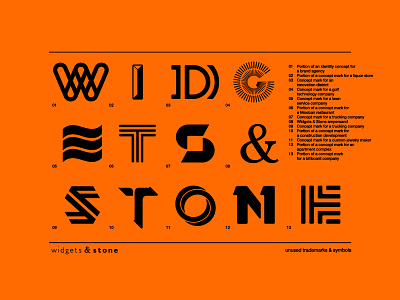 widgets & stone  Graphic Design and Branding Agency in