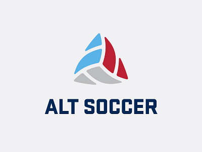 Alt Soccer Logo brand branding football identity logo soccer