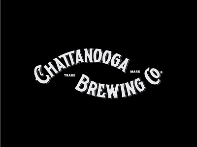 Chattanooga Brewing Co Revamp Study Close Up beer branding brewery chattanooga custom lettering identity lettering logo logotype