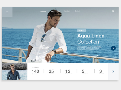 Linen Collection adobexd app brand and identity branding design e commerce fashion brand fresh looks homepage india linen app minimal new brand feel typography ui website
