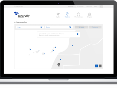 Canaryfly Website airline aviation cart ecommerce ui ux