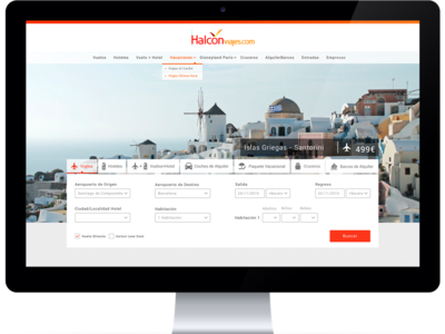 Halcon Viajes agency ecommerce flights hotels ota tourism travel