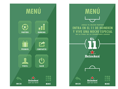 UEFA Champions Heinenken PWA agency android android app android app development animation app branding data collection design ecommerce illustration ios app logo progressive web app pwa typography ui ux vector web