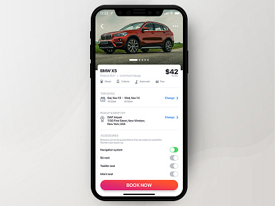 Car Review Screen app apple design booking booking app car design contract design flow inspirational interaction design ios 11 iphone x app ixd mobile app mobile app design mobile app experience review ui ux visual design