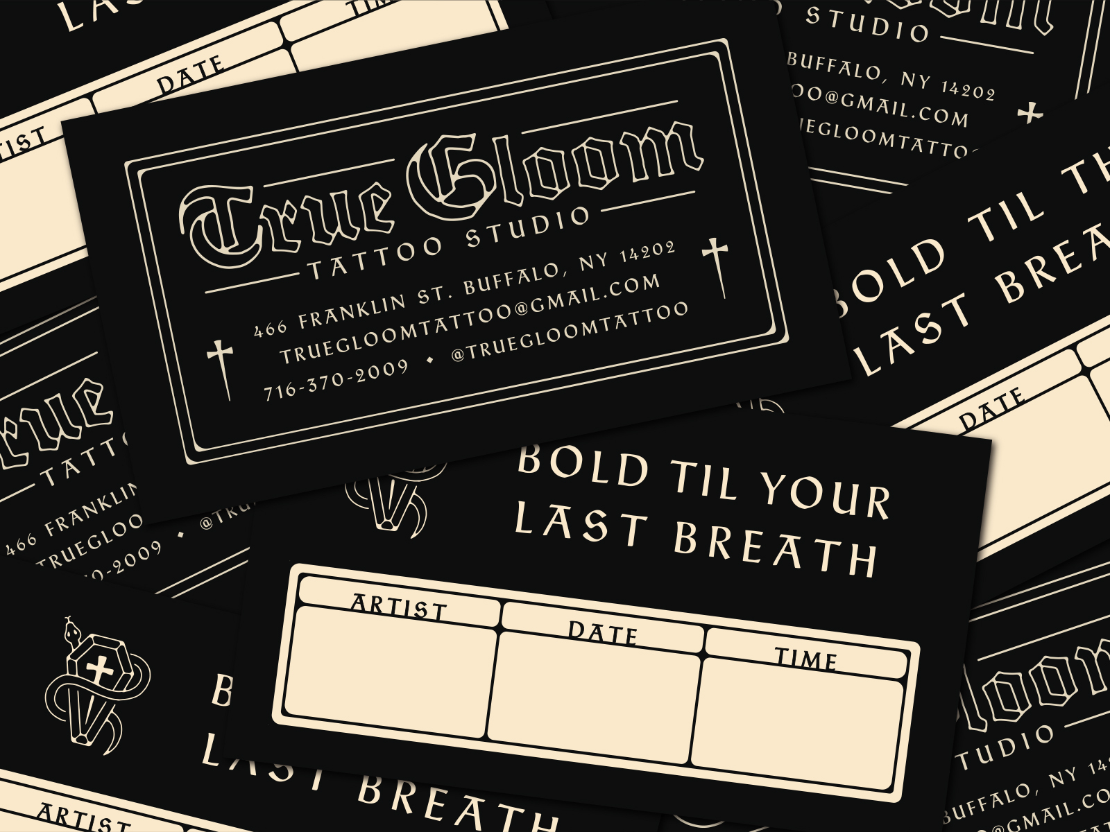 Tattoo Business Card Templates  PhotoADKing