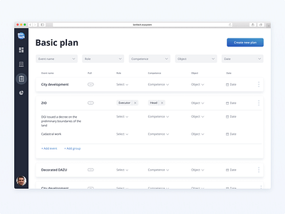 BinThech — planing screen