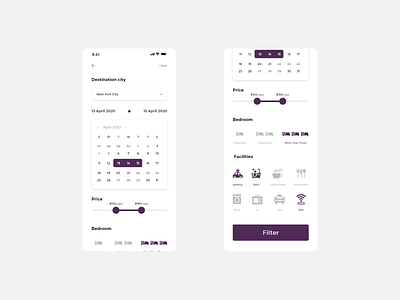 Villa Booking App app booking booking app booking system design designchallenge designer designwich ui uidesign uidesign uiuxdesign adobexd uiux ux villa villa booking app