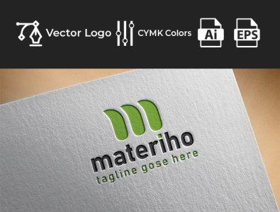 M letter logo fiverr flat freelancerlogodesigner lettering logodesign logos logoset logotype m mletter mletterlogo
