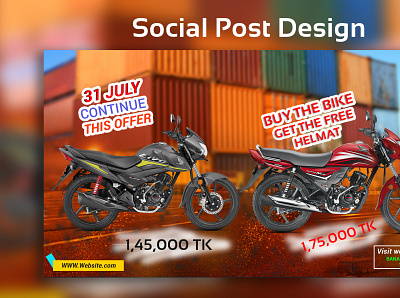 Bike Sell Social Post design