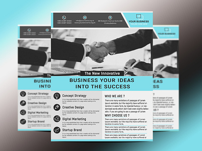 Business Flyer Design banner book cover brochure business card calendar certificate color correction company profile cover credit card dl flyer door hanger dvd cover email signature facebook ads facebook cover flyer id card illustrator indesign