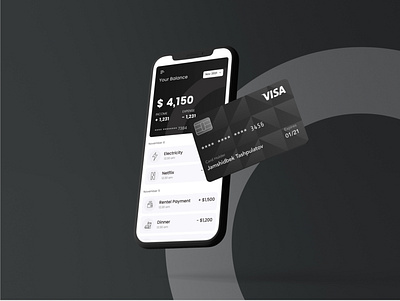 Sparq app bank bankapp cards creditcards design graphic design minimal money ui ux