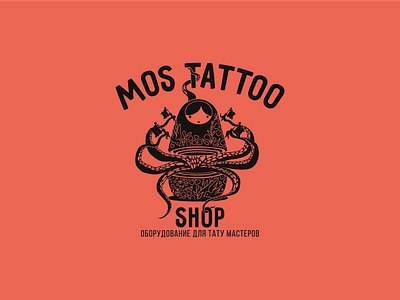 Mos Tattoo Shop Logo