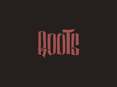 Roots Logo branding design graphic design illustration logo typography vector
