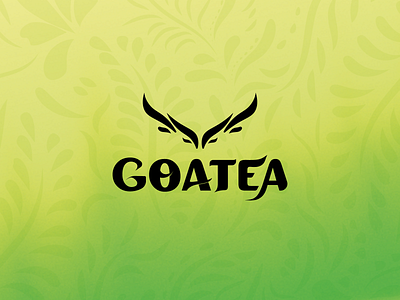 GOATEA logo branding design graphic design illustration logo typography vector