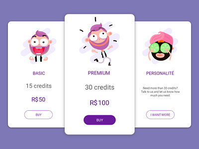Cards app buy cards cards design cards ui clean clean app design illustration pricing pricing page pricing plans ui ux ui