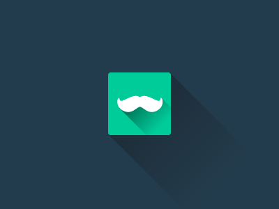 Moustache shadow