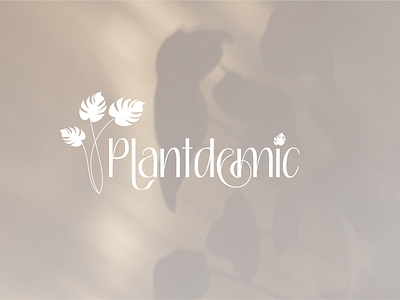 Plantdemic plant shop logo design