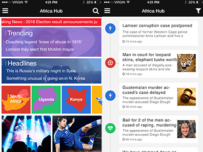 News app africa android app app iphone app news