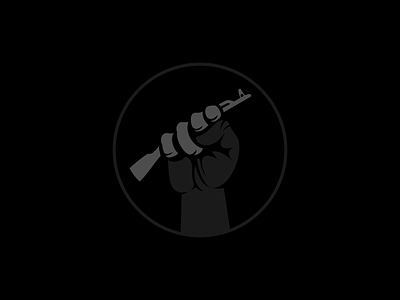 Black Panther Party ak 47 art blacklivesmatter blackpanther branding design fist gun icon illustration logo logotype revolution tshirt vector
