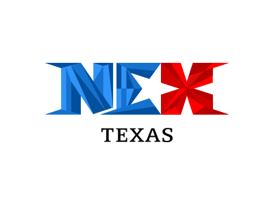 Nex bull custom design flag font letter logo logotype rodeo star texas typography usa