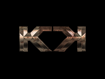 Kidd Kidd custom diamond font gunit icon logo monogram rap typography
