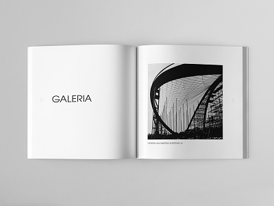 JERZY GOTTFRIED ARCHITEKT Catalog Page brochure design design graphic design layout page page design spread