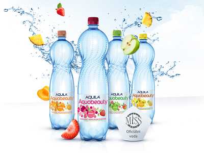 Aquila voda website aquila clean drink fruit mobile simple splash water web white