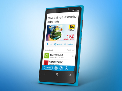 O2 Extra vyhody Windows Phone app app deal lumia metro microsoft nokia phone ui voucher windows