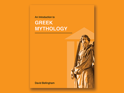 Book Cover 1 book cover color design greek mythology orange shape