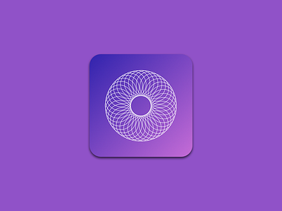 005 005 circle color dailyui icon icondesign interface purple shape ux vector