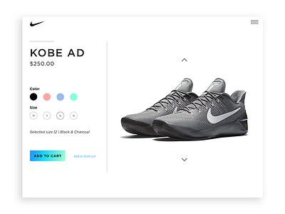 Futur Design 012 color dailyui ecommerce minimal shoes shop typography ui ux