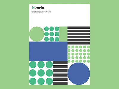 Brochure Cover blue brand brochure color geometry green logo minimal shapes